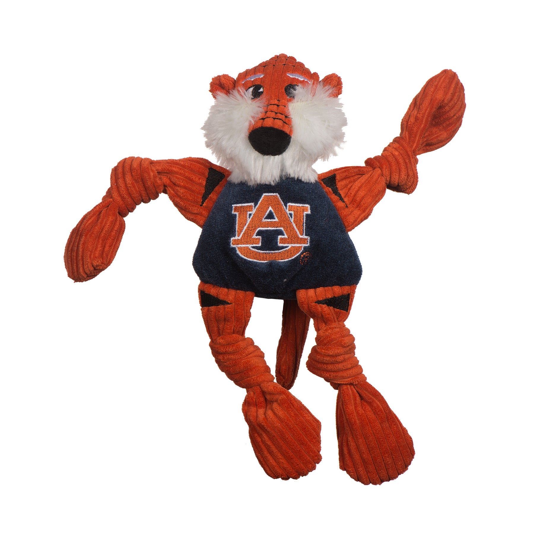 NCAA Auburn University, Aubie the Tiger Knottie, juguete de peluche para perro, foto 3