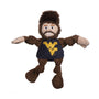 NCAA West Virginia University, Mountaineer Knottie, juguete de peluche para perro, foto 3