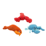 Raw Bar Wee Huggles Plush Dog Toys, 3 Pack