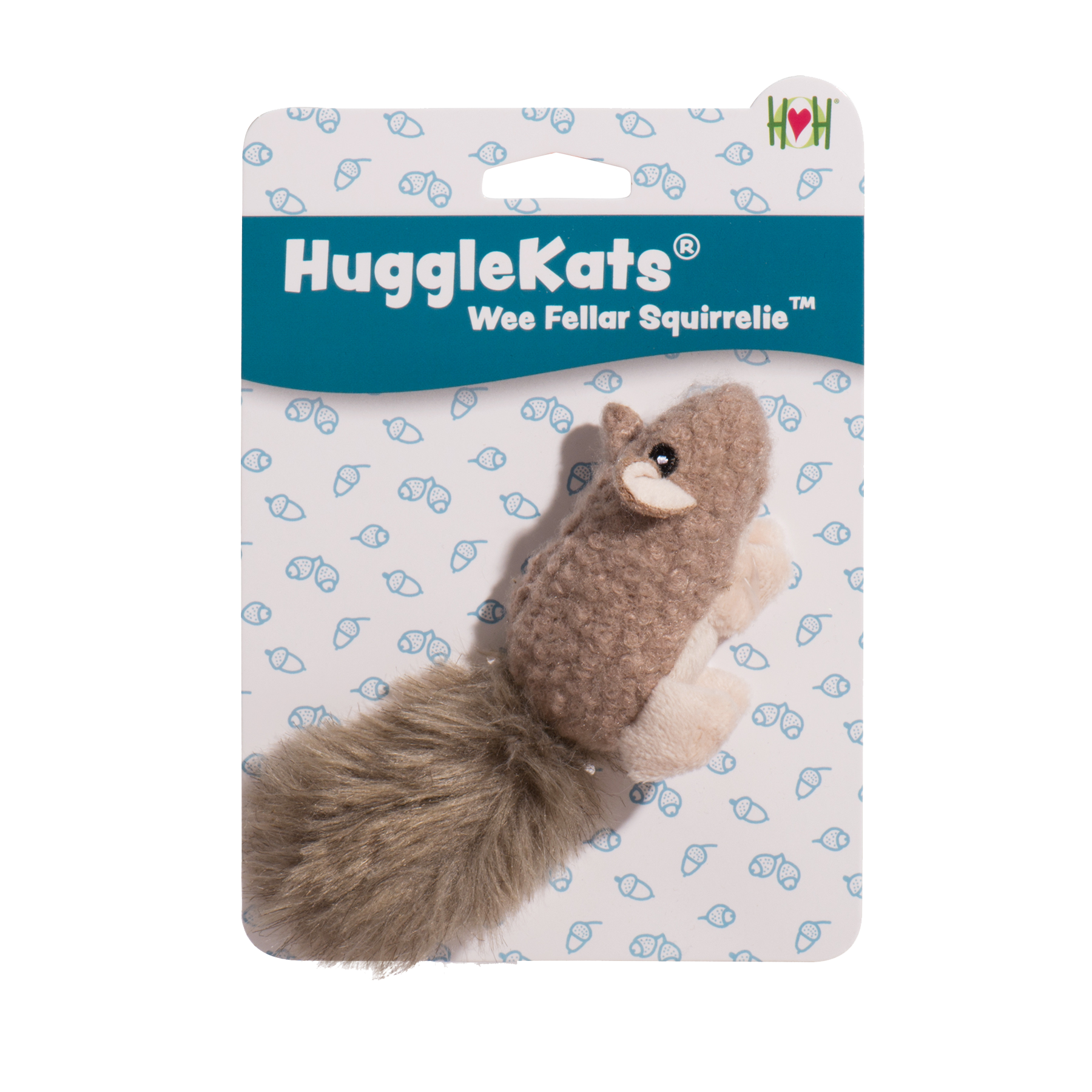 HuggleKats Wee Feller Squirrelie Cat Toy