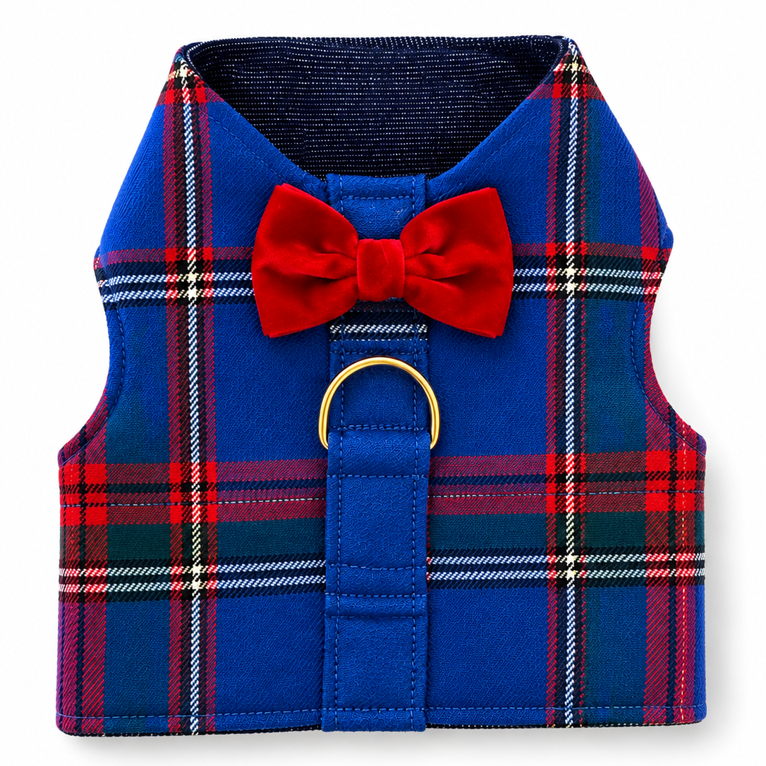 Arnés para perro Red/Blue Plaid, foto 1