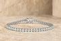 Lab-Grown Round Diamond Four-Prong Tennis Bracelet in 14K Gold, photo 46