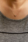 Diamond Accented Bumble Bee Pendant Necklace in 10K Yellow Gold, photo 3