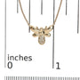 Diamond Accented Bumble Bee Pendant Necklace in 10K Yellow Gold, photo 5