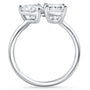 3.50 CTW Toi Et Moi Lab-Grown Diamond Ring in 14K Gold, photo 3