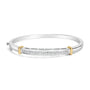 1 Ct. T.W. Princess-Cut Diamond Bangle in 14K Two-Tone Gold, photo 1