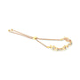 Pulsera bolo ajustable trenzada con engaste de canal y detalle de diamante en plata de ley, foto 8