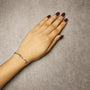 Pulsera bolo ajustable de onda y corazones con diamantes de 1/10 ct. p.t. en plata de ley, foto 6