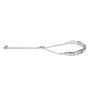 1/10 Ct. T.W. Diamond X Link Bolo Bracelet in Sterling Silver, photo 2