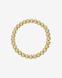 Pulsera elástica de cuentas huecas de 6 mm, foto 1
