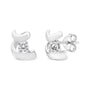 0.10 Ct. T.W. Round-Cut Diamond Earrings in Sterling Silver, photo 1