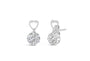 1 1/4 Ct. T.W. Round-Cut Diamond Earrings in 14K White Gold, photo 2