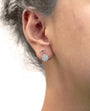1 1/4 Ct. T.W. Round-Cut Diamond Earrings in 14K White Gold, photo 3