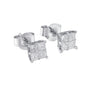 0.60 Ct. T.W. Diamond Stud Earrings in 10K White Gold, photo 3