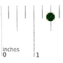 Lab-Grown Green Diamond Classic Solitaire Stud Earrings in 14K Gold, photo 27