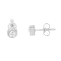 0.30 Ct. T.W. Round Brilliant-Cut Near Colorless Diamond Bezel-Set Stud Earrings in 10K Gold, photo 4