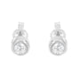 0.30 Ct. T.W. Round Brilliant-Cut Near Colorless Diamond Bezel-Set Stud Earrings in 10K Gold, photo 8