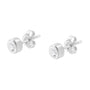 0.30 Ct. T.W. Round Brilliant-Cut Near Colorless Diamond Bezel-Set Stud Earrings in 10K Gold, photo 10
