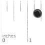 0.75 to 9.5 Ct. T.W. Round Brilliant-Cut Treated Black Diamond Bezel-Set Stud Earrings with Screw Backs in Sterling Silver, photo 48