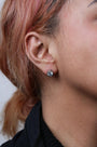 Lab-Grown Diamond Screw-Back Classic Bezel Solitaire Stud Earrings in 14K Gold, photo 7