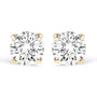 1/2 Ct. T.W. Lab-Grown Diamond Solitaire Stud Earrings in 14K Gold, photo 3