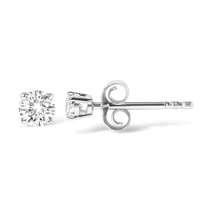 1 Ct. T.W. Lab-Grown Diamond Solitaire Stud Earrings in 14K Gold, photo 7