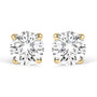 1 Ct. T.W. Lab-Grown Diamond Solitaire Stud Earrings in 14K Gold, photo 2