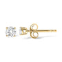 1 Ct. T.W. Lab-Grown Diamond Solitaire Stud Earrings in 14K Gold, photo 8