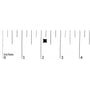 Princess-Cut Square Treated Black Diamond Classic 4-Prong Stud Earrings with Screw Backs in Sterling Silver, photo 8