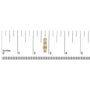 1/2 Ct. T.W. Diamond Chain Link Drop Earrings in 14K Yellow Gold-Plated Sterling Silver, photo 5