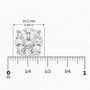 IGI Certified Lab-Grown Diamond Solitaire Stud Earrings in 14K Gold, photo 36