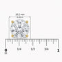 IGI Certified Lab-Grown Diamond Solitaire Stud Earrings in 14K Gold, photo 35