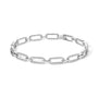 1 Ct. T.W. Diamond Paperclip Link Bracelet in 14K White Gold, photo 1