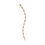 1/10 Ct. T.W. Oval Ruby and Diamond Bar Prong-Set Bracelet in 10K Yellow Gold, photo 5