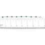 Oval Green Emerald and Diamond Alternating Link Bracelet in 10K White Gold, photo 5
