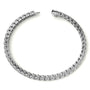 Pulsera tenis con diamantes cultivados en laboratorio de 6.5 CTW en oro de 14K, foto 2