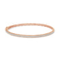 1 Ct. T.W. Half Eternity Diamond Bangle Bracelet in 14K Gold, photo 3