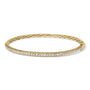 1 Ct. T.W. Half Eternity Diamond Bangle Bracelet in 14K Gold, photo 1
