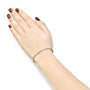 1 Ct. T.W. Half Eternity Diamond Bangle Bracelet in 14K Gold, photo 7