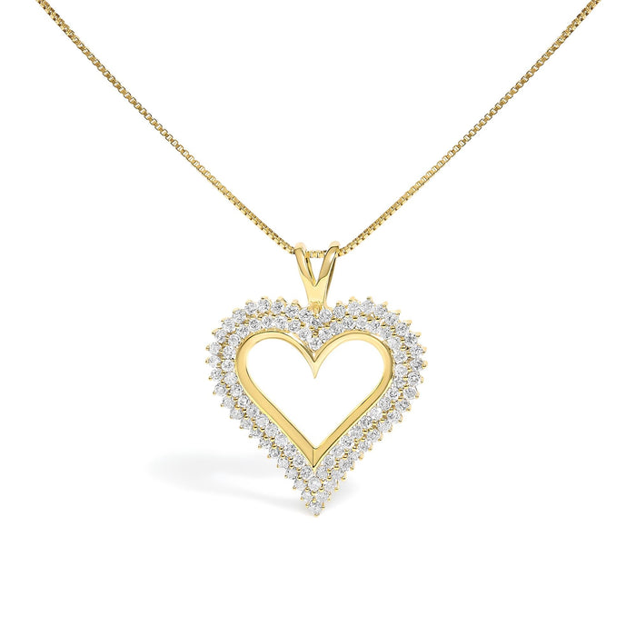 Diamond Heart Pendant Necklace in Sterling Silver, photo 10