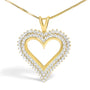 Diamond Heart Pendant Necklace in Sterling Silver, photo 22