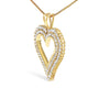 Diamond Heart Pendant Necklace in Sterling Silver, photo 46