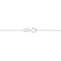 1 Ct. T.W. Diamond Shadow Open Heart Halo Pendant Necklace in Sterling Silver, photo 4