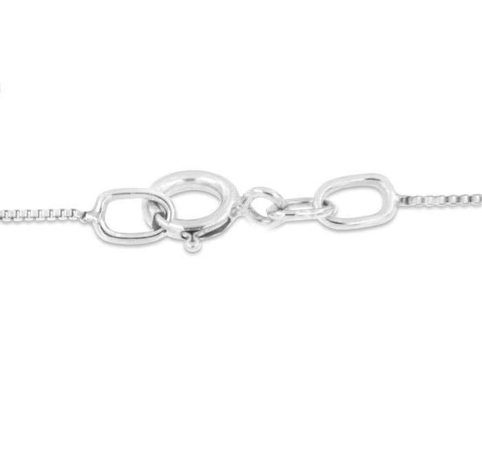 Collar con colgante de corazón y cinta entrelazados con diamantes de 1/10 ct. p.t. en oro rosa de 10K y plata de ley, foto 3