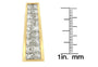 1 1/2 Ct. T.W. Princess-Cut Diamond Greek Column Pendant Necklace in 14K Yellow Gold, photo 5