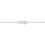 1 Ct. T.W. Baguette Diamond Composite Open Heart Pendant Necklace in Sterling Silver, photo 7