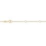 Collar con colgante solitario moderno de bisel con diamante cultivado en laboratorio en oro de 14K, foto 15