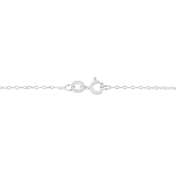 Collar con colgante solitario moderno de bisel con diamante cultivado en laboratorio en oro de 14K, foto 14
