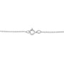 Collar con colgante de racimo floral de garras compartidas con 7 diamantes de 1/4 ct. p.t. en oro blanco de 14K, foto 4