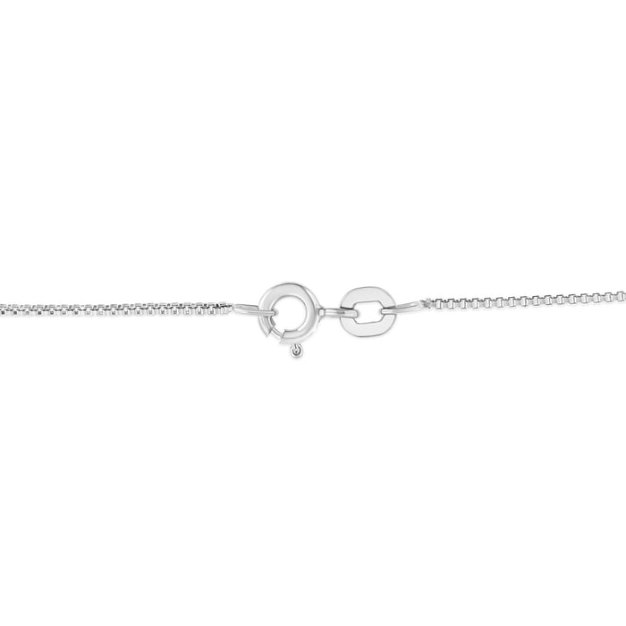 Collar con colgante de racimo floral de garras con diamantes tratados para color en plata de ley, foto 22
